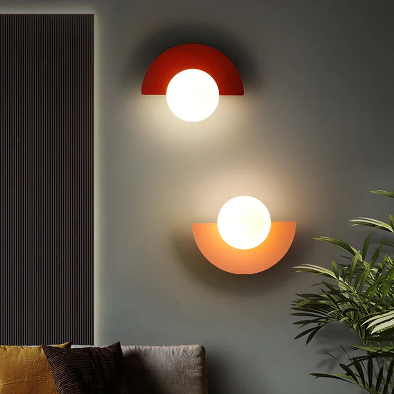 SemiCircle | Elegante nordische LED-Wandleuchte