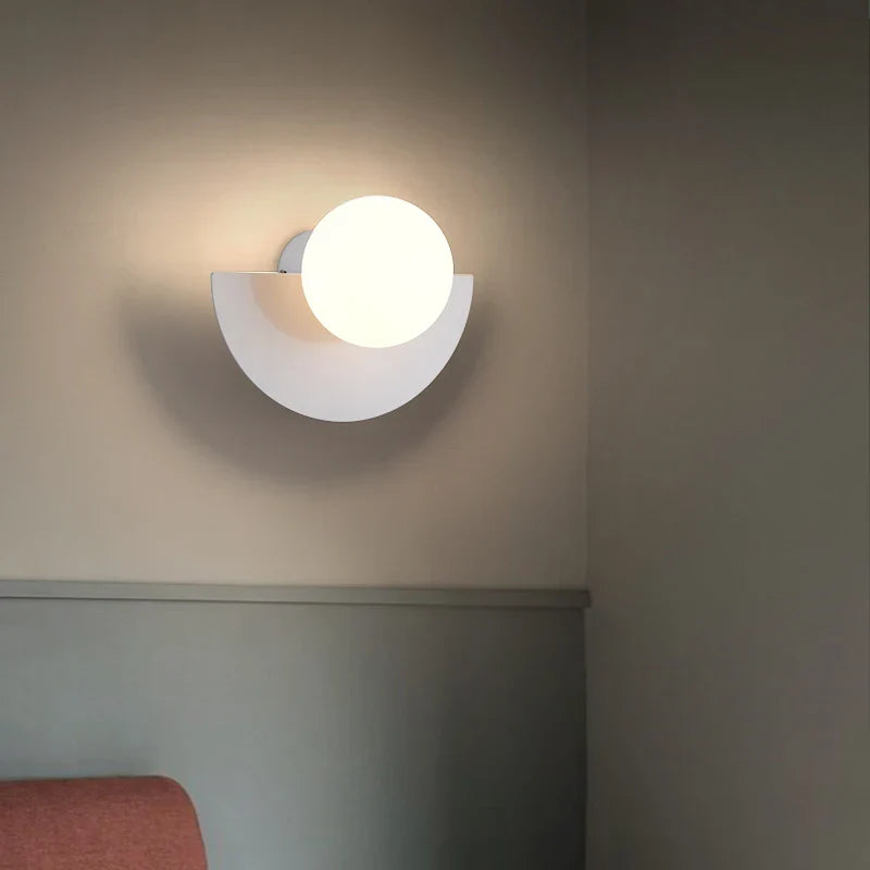 SemiCircle | Elegante nordische LED-Wandleuchte