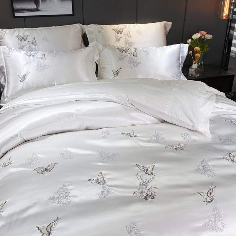 EleganceBliss | Bettwäsche-Set aus ägyptischer ägyptischer Baumwolle