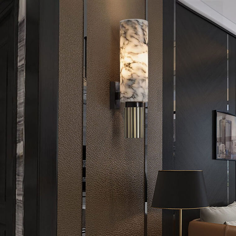 MarbleLamp | Stilvolle Wandlampe für luxuriöse Akzente
