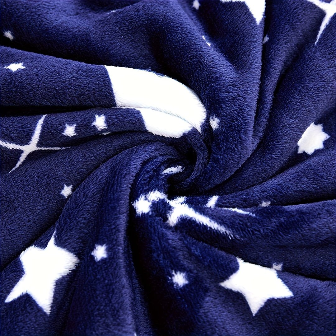 MeteorFleece | Sternendecke in Blau