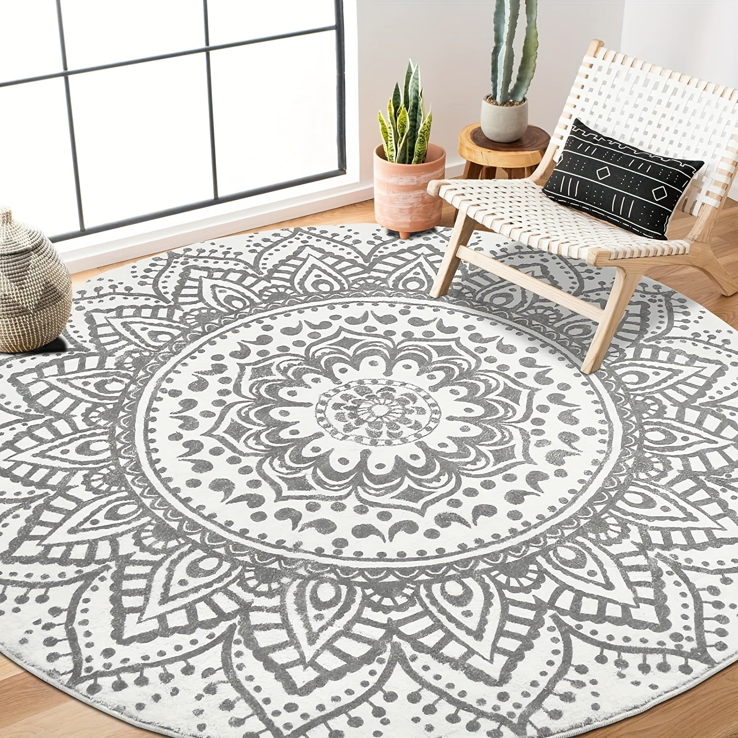 BohoTeppich | Rutschfester Boho-Wohnzimmerteppich