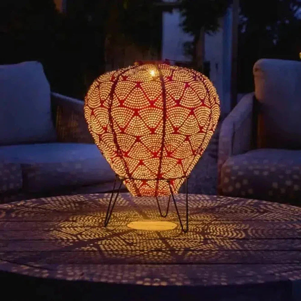 BalloonGlow | Solar Laterne im bunten Luftballon Design