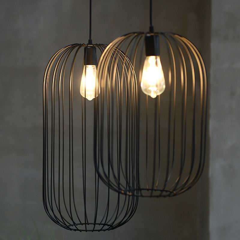 CageGlow | Moderne Streifen Stehlampe