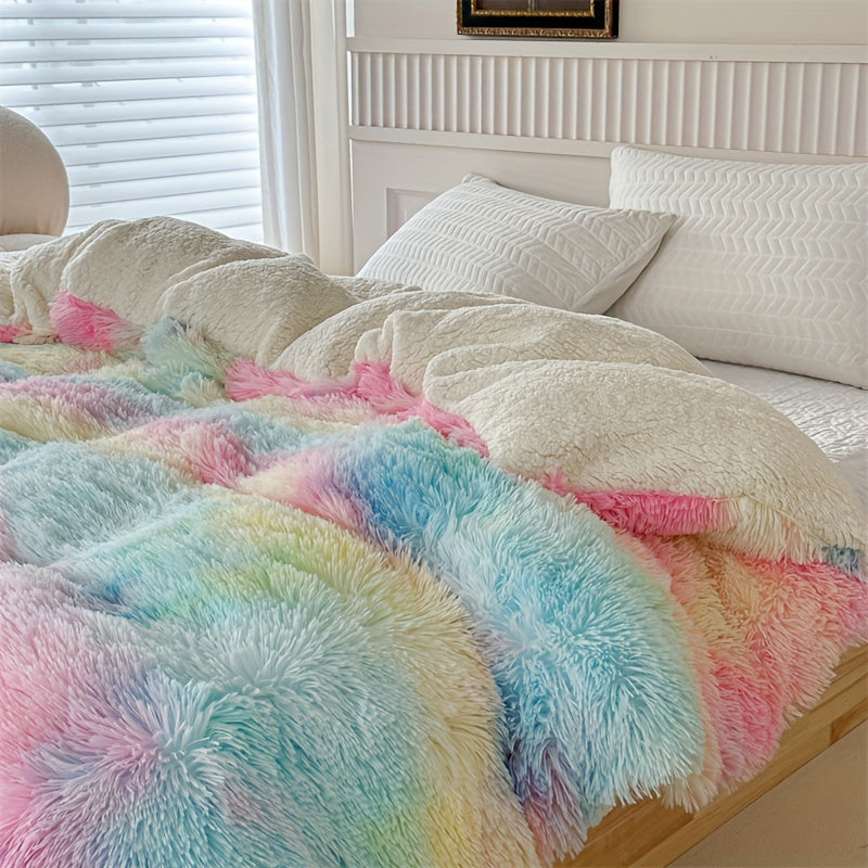 MagicMist | Luxus-Schlafdecke mit Farbverlauf in Pastell