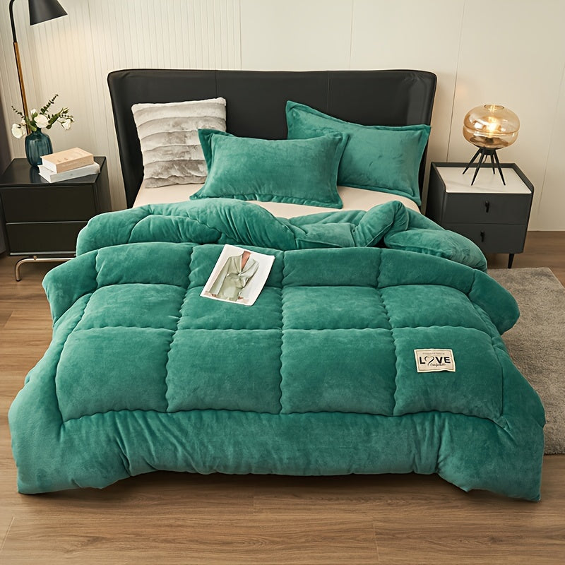 DreamLux | Kuscheliges Premium-Bettwäscheset mit Samtoptik
