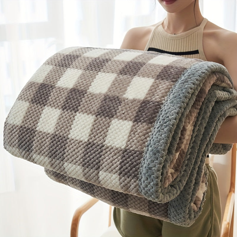 PlaidPlush | Luxuriöse karierte Decke aus Fleece