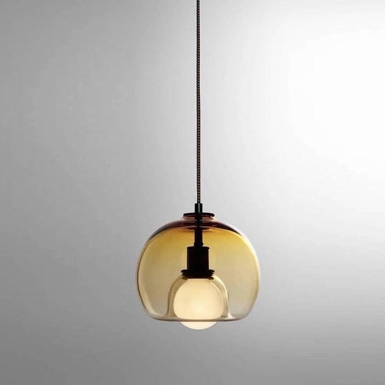 LuxuryLight | Elegante Pendelleuchte aus handgeblasenem Glas