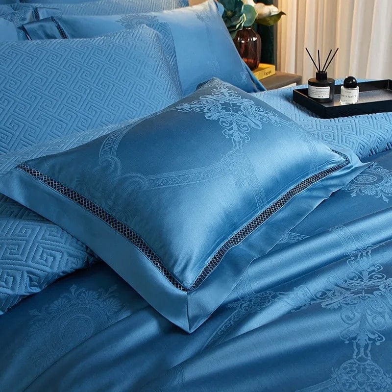 BlueBliss | Bettbezugset aus ägyptischer Baumwolle