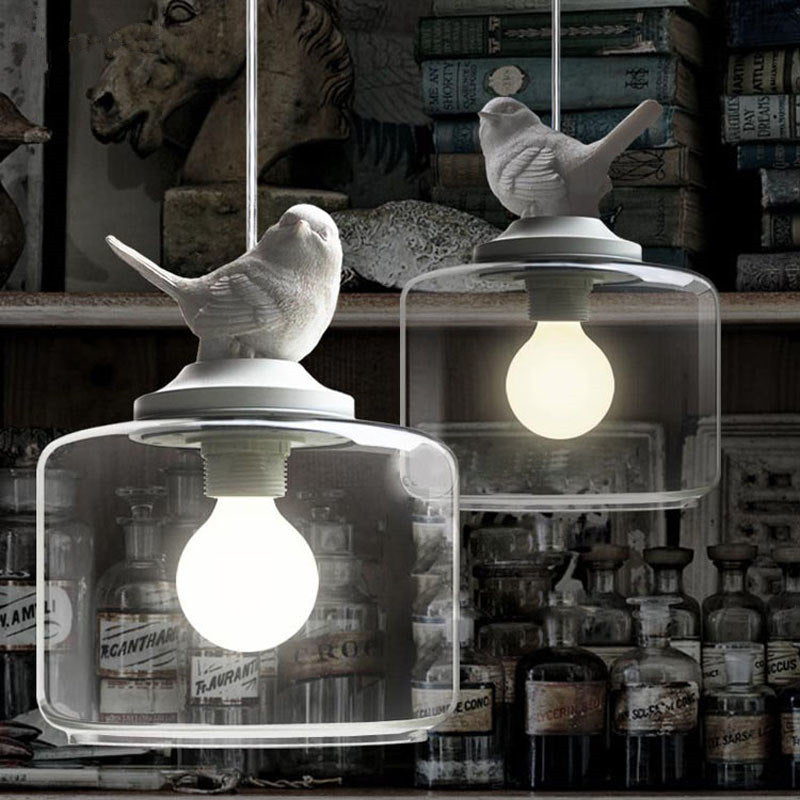 Vogelzauber | Elegante Vogel-Pendelleuchte