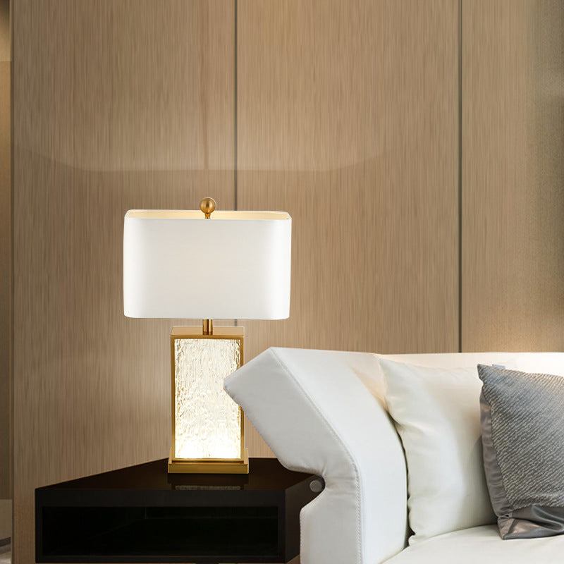 LumeCrystal | Glanz Rechteck-Tischlampe