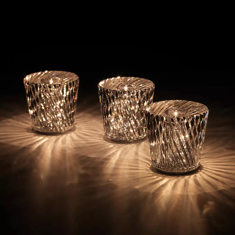 CrystalMug | Kabellose Kristall Tischlampe