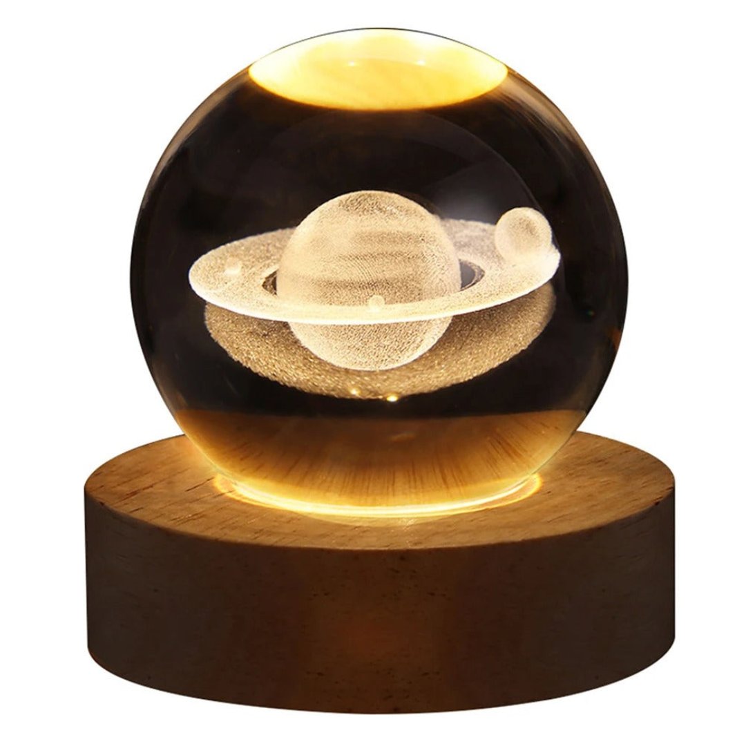 PlanetGlow | Milchstraße & Planeten Tischlampe für magische Momente