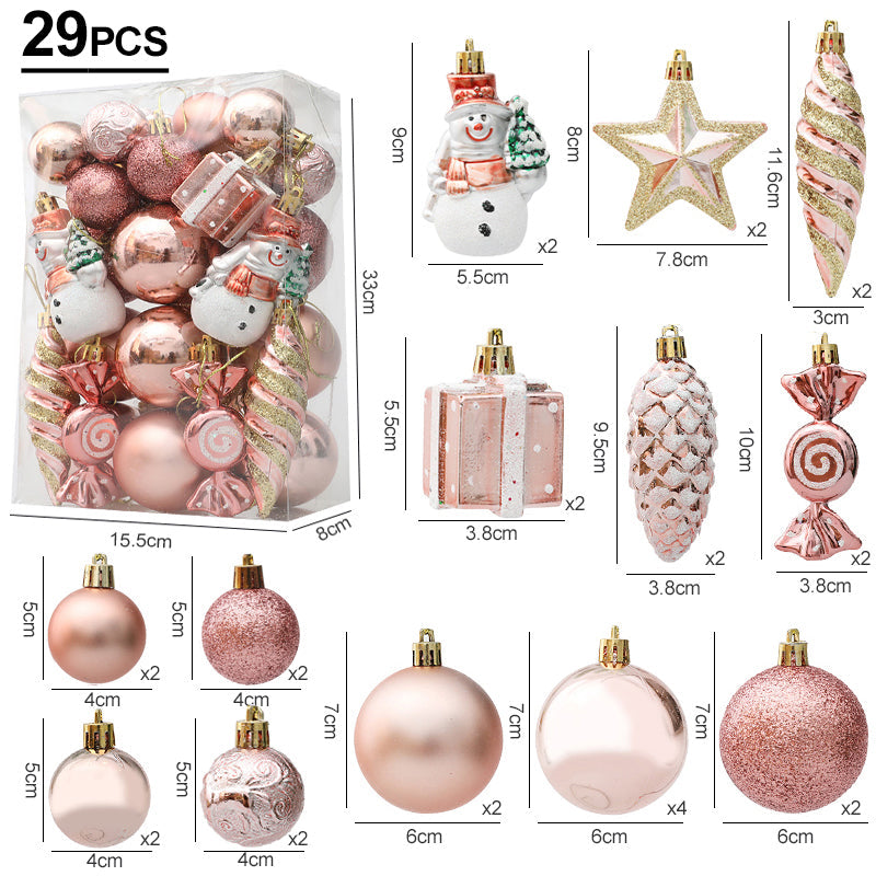 ChristmasMagic | Elegantes Ornament Set für festliche Dekoration