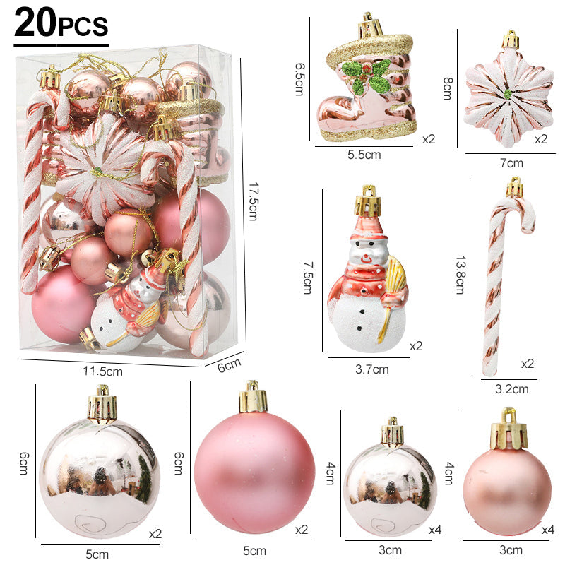 ChristmasMagic | Elegantes Ornament Set für festliche Dekoration