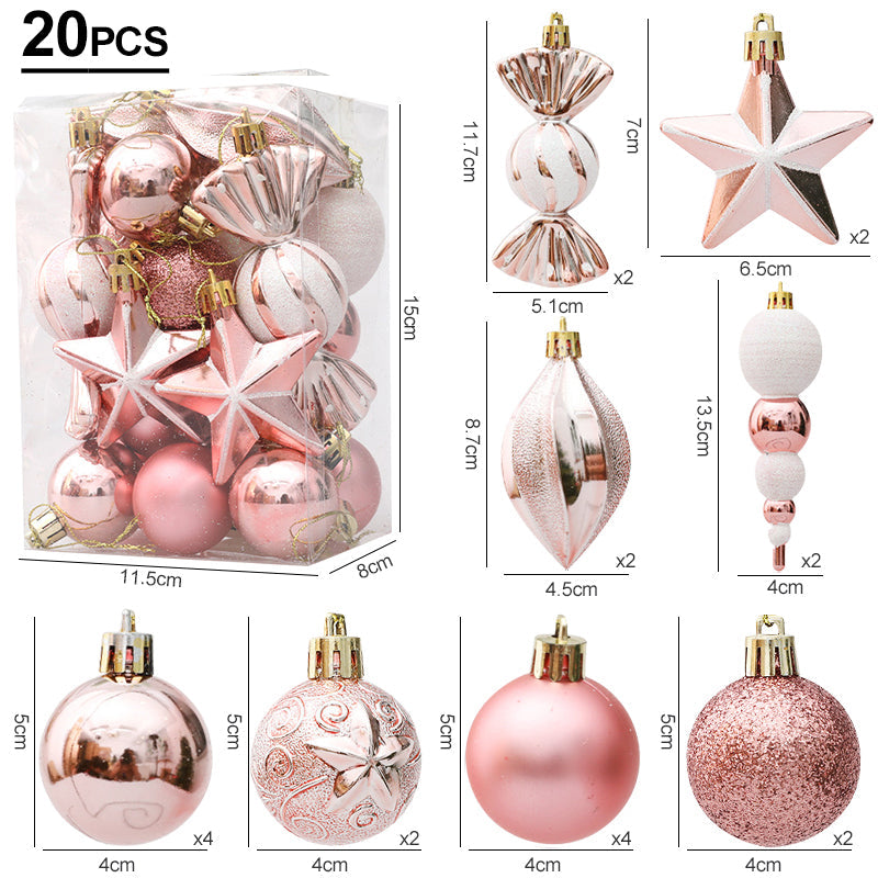 ChristmasMagic | Elegantes Ornament Set für festliche Dekoration