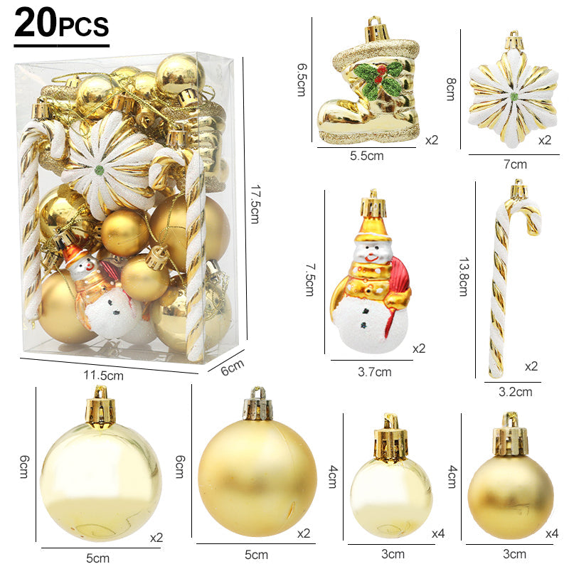 ChristmasMagic | Elegantes Ornament Set für festliche Dekoration