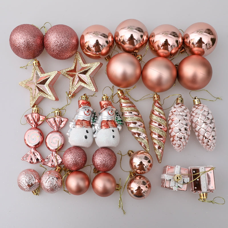 ChristmasMagic | Elegantes Ornament Set für festliche Dekoration