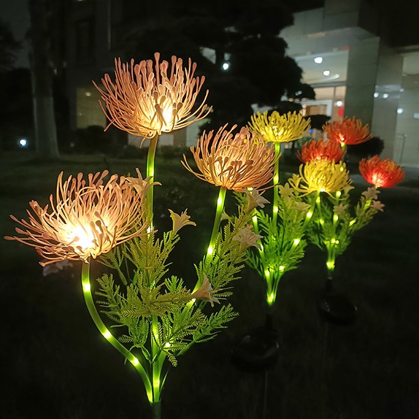 BlumiGlow | Blumenmotive Magische LED-Außenleuchte