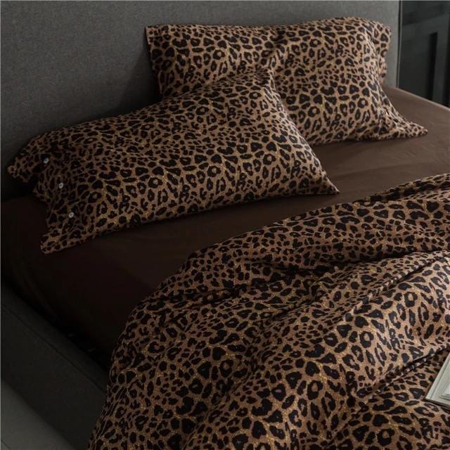 LeoLuxe | Leopard Bettwäsche-Set aus ägyptischer Baumwolle
