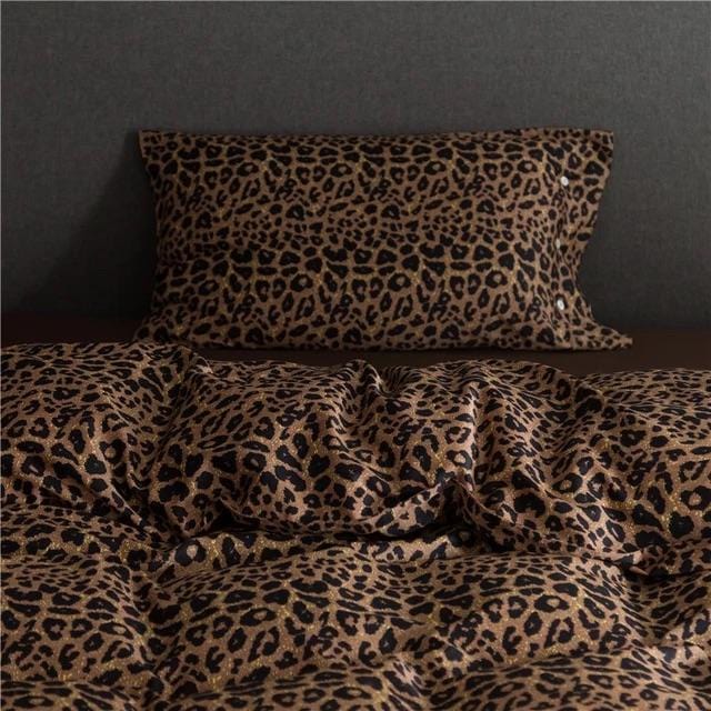 LeoLuxe | Leopard Bettwäsche-Set aus ägyptischer Baumwolle