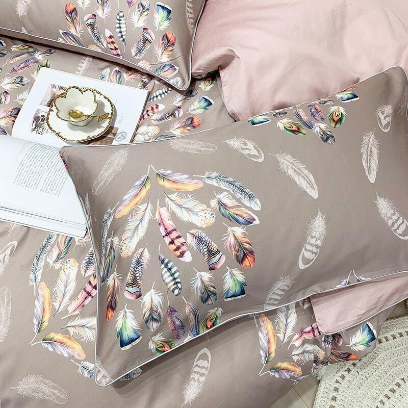 FeatherDreams | Premium-Bettwäscheset für Komfort