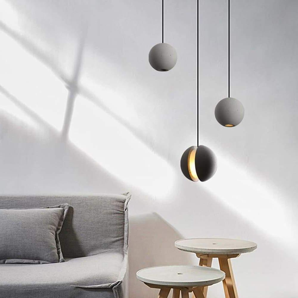 LichtBlitz | Moderne offene Kugel LED Pendelleuchte