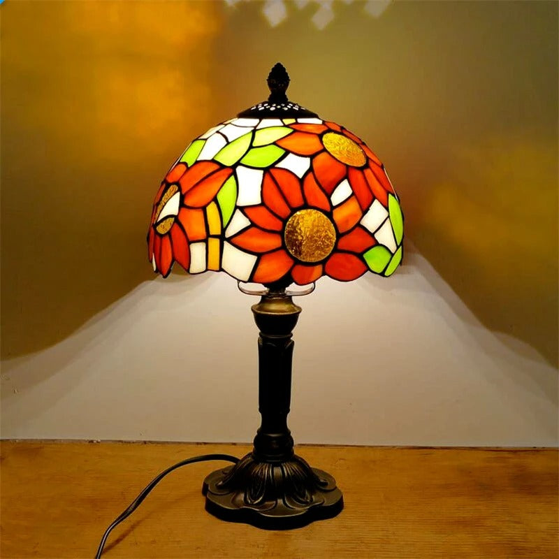 LumiTiffany | LED Tischlampe im Vintage-Design