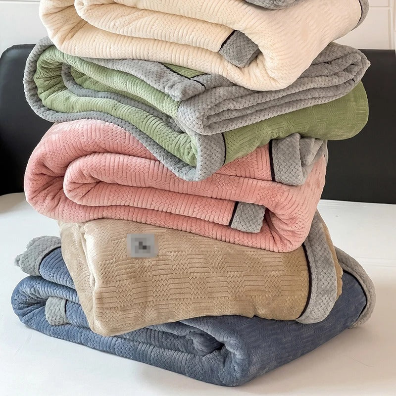 CoralComfort | Kuschelige Fleece-Decke für kalte Tage