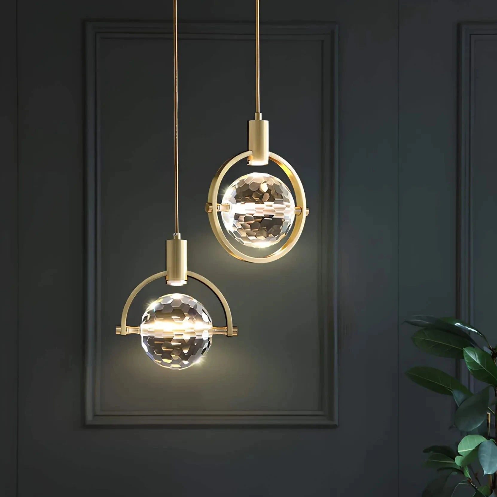 Glanzora | Elegante LED Deckenlampe für modernes Wohndesign