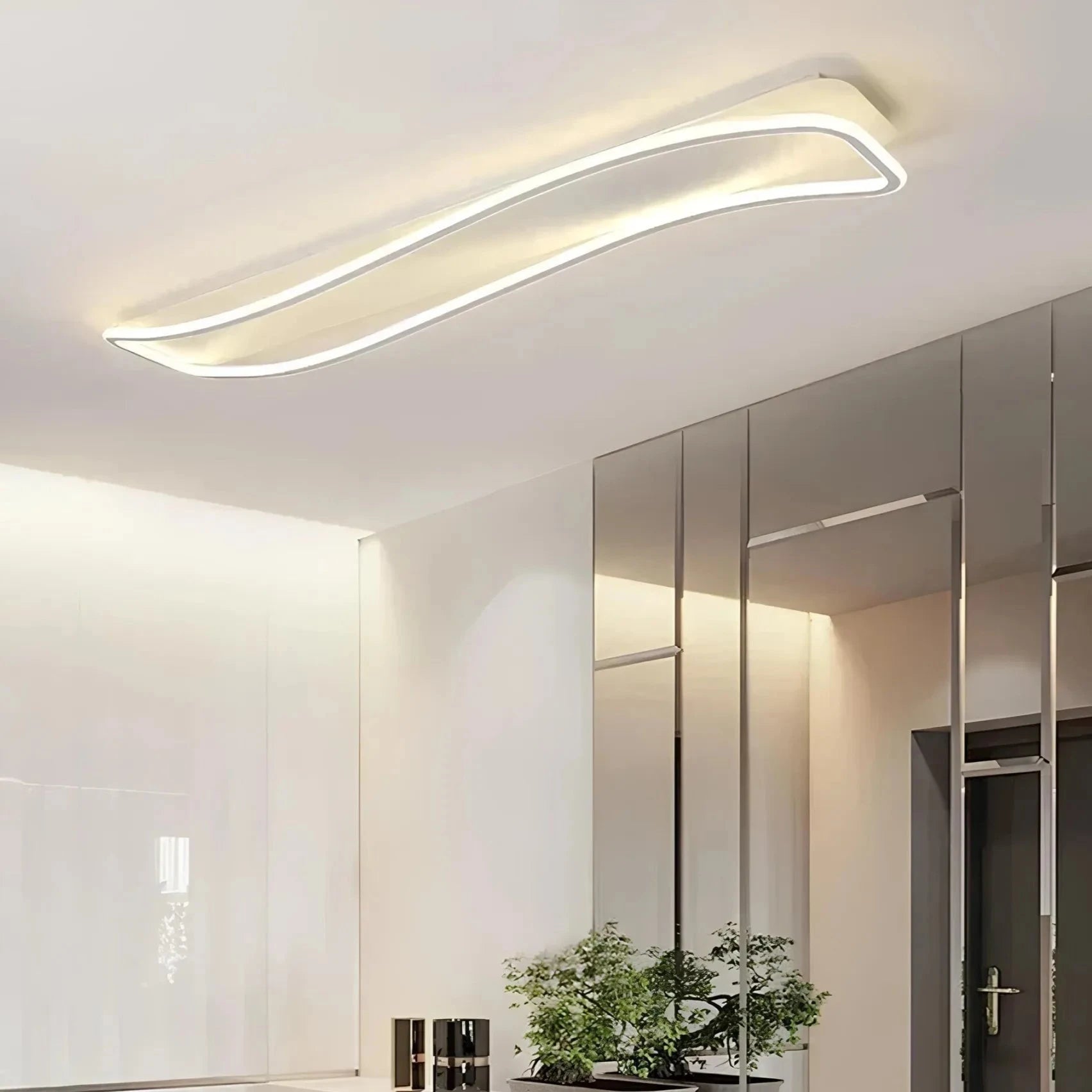 GlowWave | Elegante LED Deckenlampe für jeden Raum