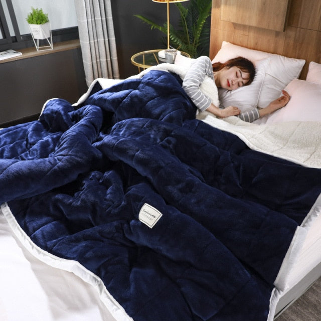 LuxuryBlanket | Weiche doppelseitige Kuscheldecke für optimalen Komfort