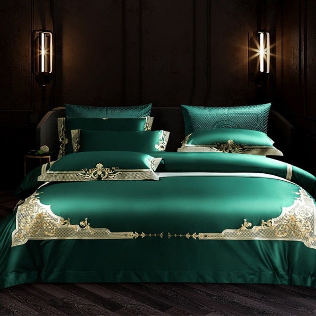 RoyalEmerald | Bettwäsche Set aus Ägyptischer Baumwolle