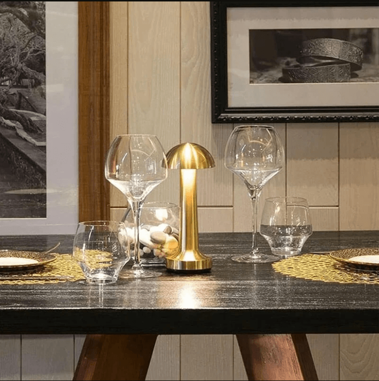 GartenGlanz | LED Tischlampe Vintage für stilvolle Außenbeleuchtung