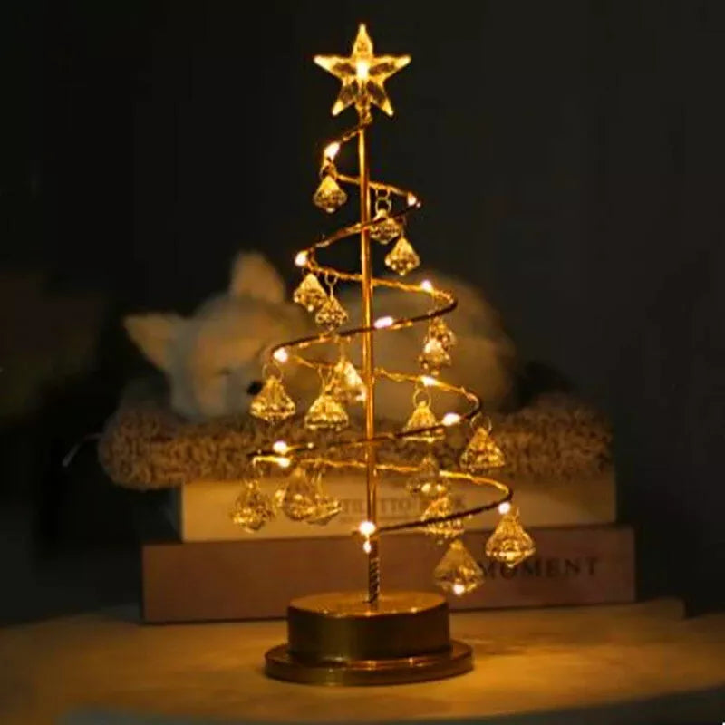 GlimmerTree | Elegante Acrylglas-Tischleuchte