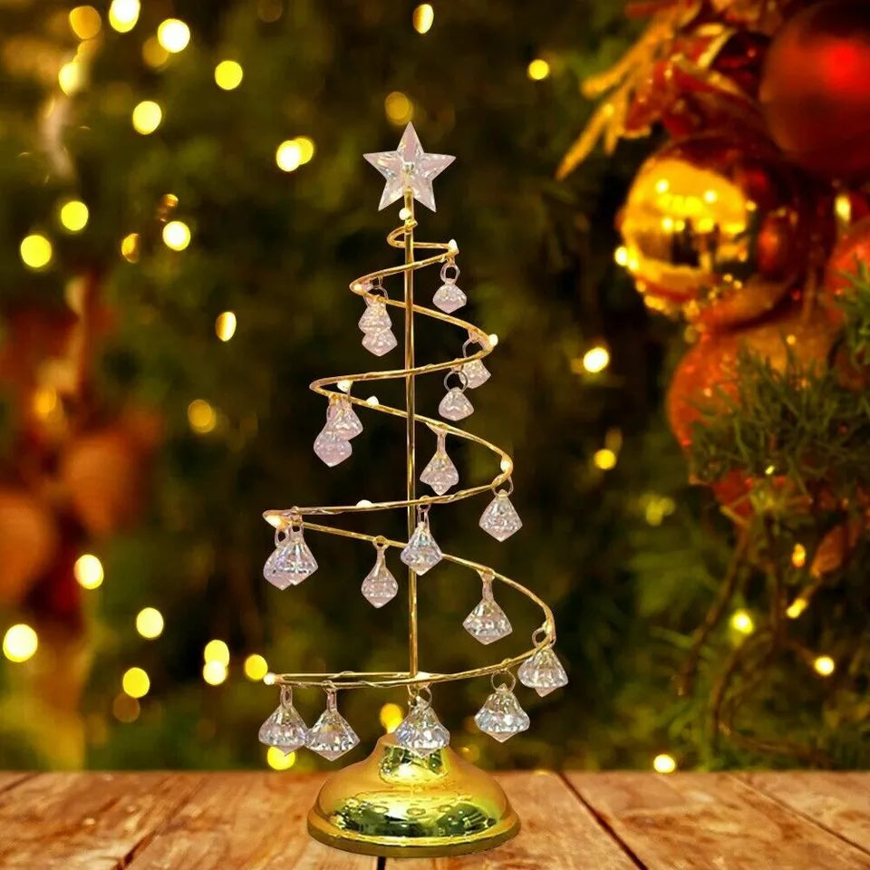 GlimmerTree | Elegante Acrylglas-Tischleuchte