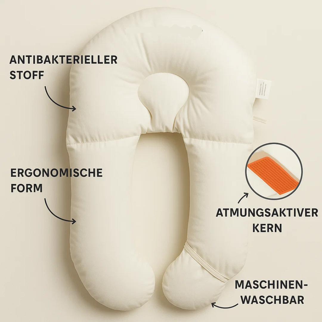 Sicheres Baby Antibakteriell Kuschelkissen 6