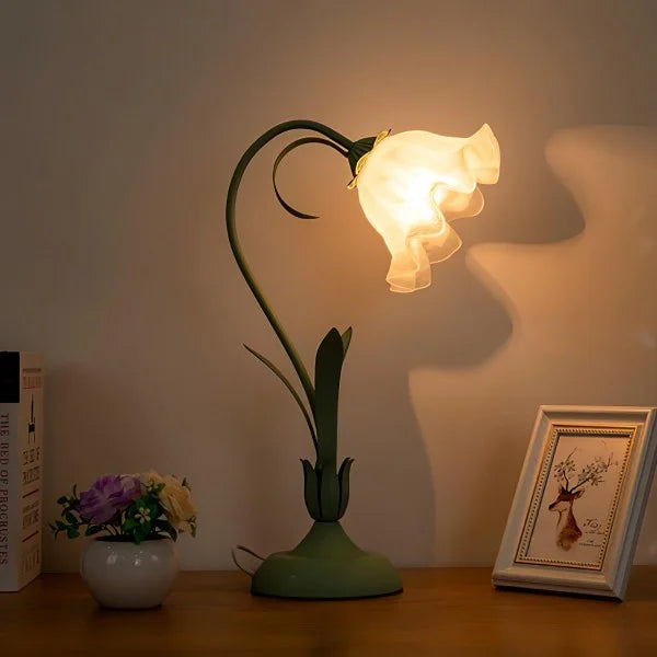 FloralLight | Verstellbare Blumen-Tischlampe