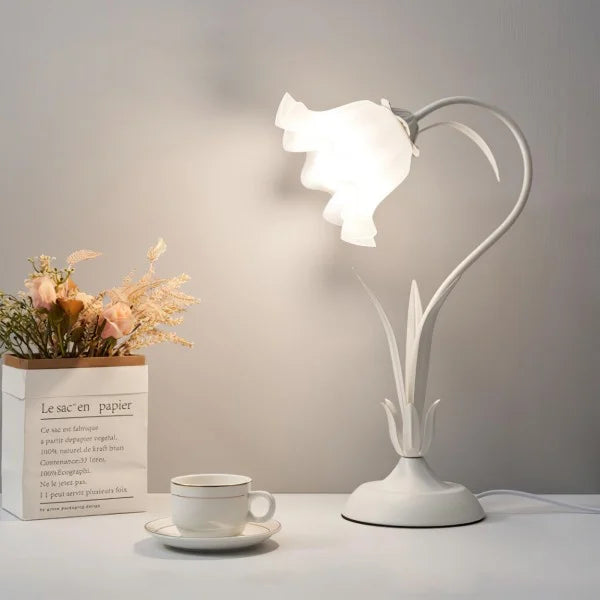 FloralLight | Verstellbare Blumen-Tischlampe