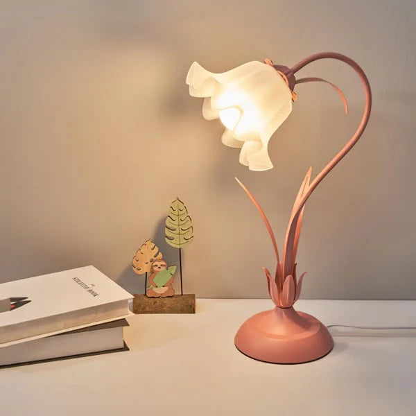 FloralLight | Verstellbare Blumen-Tischlampe