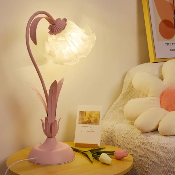 FloralLight | Verstellbare Blumen-Tischlampe