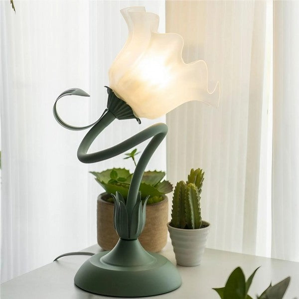 FloralLight | Verstellbare Blumen-Tischlampe